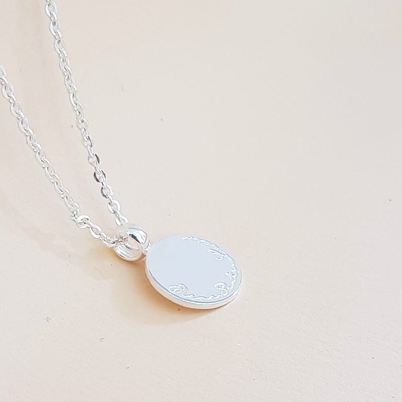 COLLAR MEDALLA GRABADA