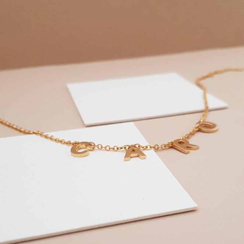 COLLAR BOLD INICIALES ASAS