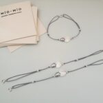 PULSERA HILO CORAZÓN + PERLA