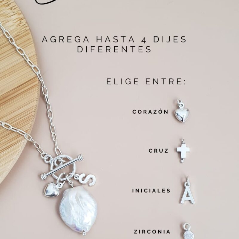 COLLAR CHARMS PERLA