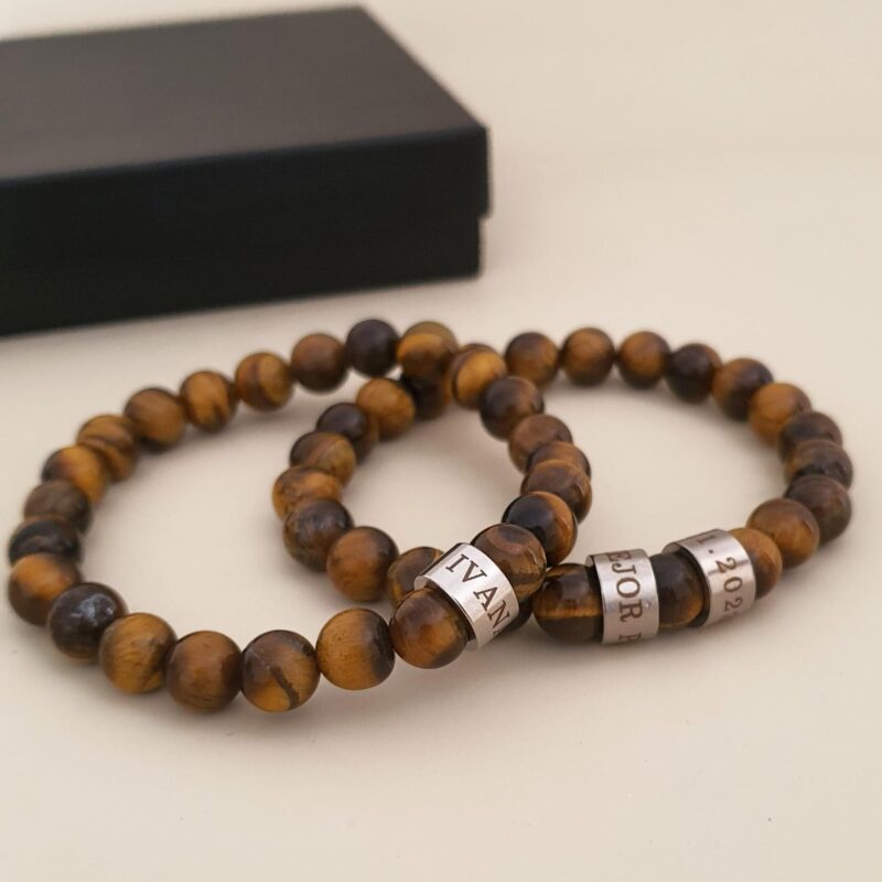 Pulsera Ojo de tigre Aros